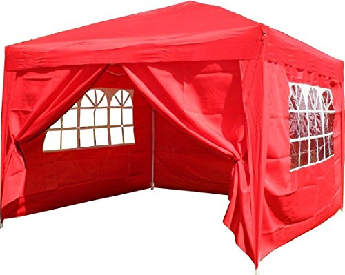 3 x 3 m Kiosque de jardin POP UP imperméable Pl...