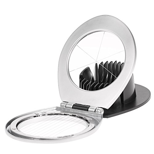 Coupe-œuf en acier inoxydable pour les œufs 2 e...