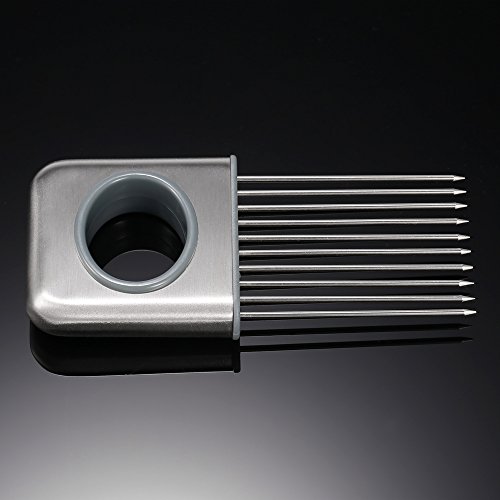 hommee Anself Gadget Slicer Fourche en Acier Inoxydable Coupe de L'Oignon 0708311865478 (0708311865478)