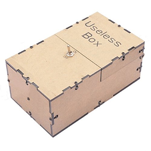 ARETOP Boîte inutile, useless box - cadeau pour anniversaire fête (noir) 0708315733308 (0708315733308)