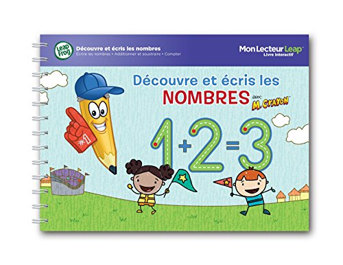 LeapFrog Leapfrog - 81478 - Apprendre À Lire Et À Ecrire - Livre interactif "Ecris Les Nombres" - Lecteur non inclus et fonctionne uniquement avec  Mon Lecteur Leap code EAN 0708431814783 
