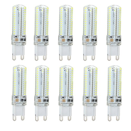 10X G9 Ampoule LED 5W Ampoule Lampe 104 SMD 301...
