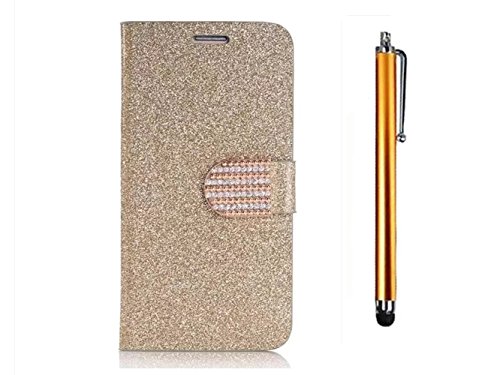 TKSHOP Bling Strass Portefeuille Coque pour Sam...