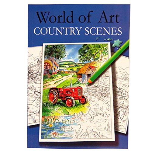Pennine A4 Livre couleur de l'artiste - Anglais Scènes de Campagne - 24 Scènes Illustrées à la Couleur 0709619016869 (0709619016869)