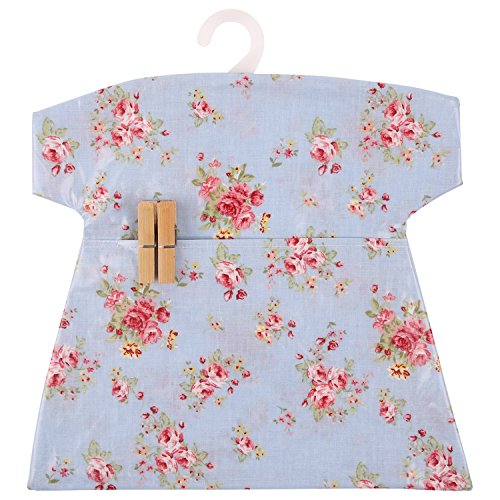 Revêtement tissu neoviva Sac à pinces à linge pinces à linge, imperméable, motif floral, Floral Ballad Blue, 30(L)x30(H) CM/11.8"x11.8" 0709619549190 Neoviva