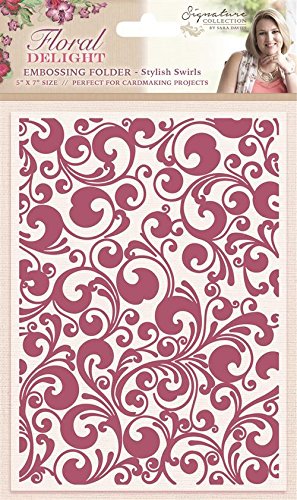 Floral delight classeur de gaufrage motif tourb...