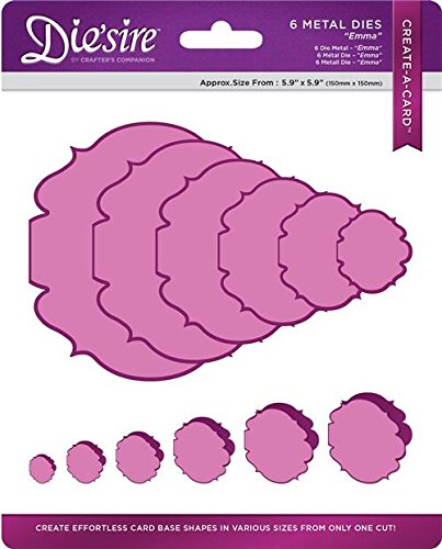 Die'sire Create-A-Card Base Die-Emma