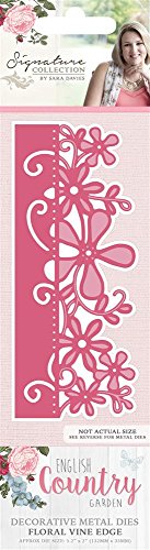 Anglais country garden bord floral vigne matric...