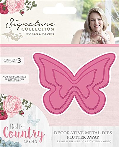 Sara Signature Anglais country garden flutter à matrice en métal, multicolore code EAN 0709650799400 