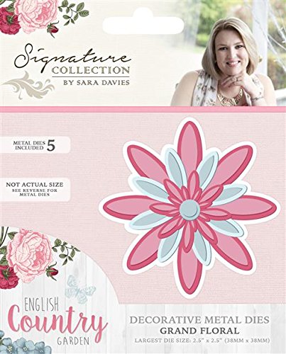 Anglais country garden grand motif floral matri...