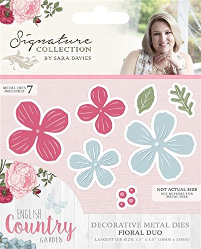 Anglais country garden duo floral matrice en mé...