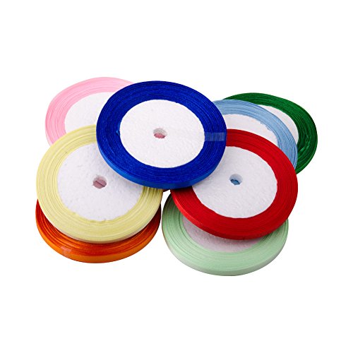 PandaHall- 1 Ensemble De Ruban Satin Couleurs M...