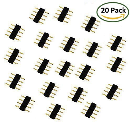 Connecteurs 4 broches à led connecteurs mâle à ...