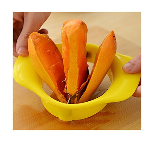 boutique1583 Cutter fruit mangue pêche supprimer noyau cuisine diviseur eplucheur 0710219152338 (0710219152338)
