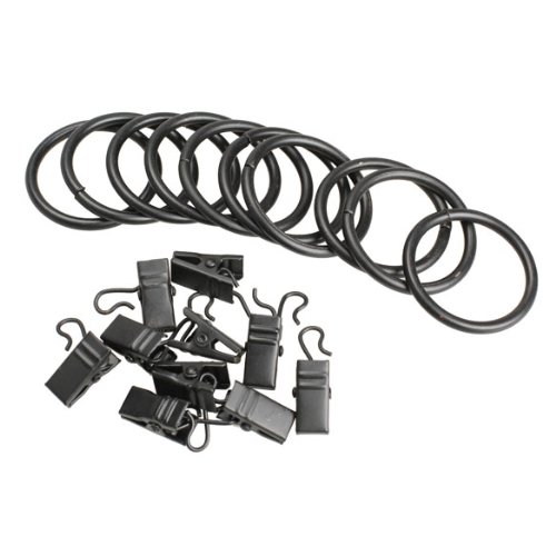 tenflyer Lot de 10 multi-usage fenêtre rideau V...