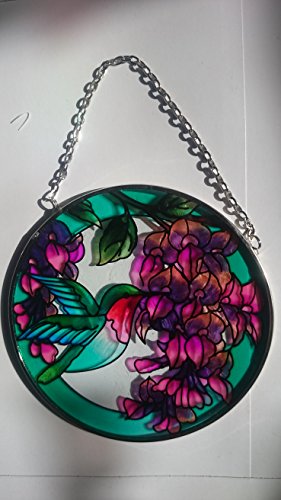 Windhorse Colibri en verre teinté SUN Catcher Plaque 0710486447762 (0710486447762)