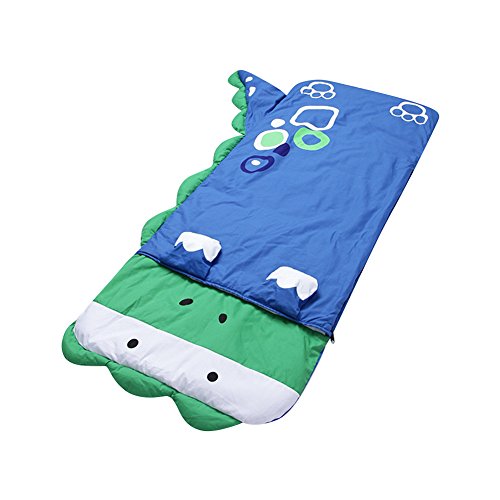 Le SSara Enfants garçon et fille dessin animé gros sac de couchage nids d'ange 140 cm * 60 cm (a -bleu dinosaure) 0710525559319 (0710525559319)