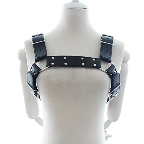 Homme Poitrine Harnais Cuir 