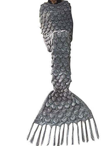 IINIIM Adulte Couverture queue de sirène sac de...