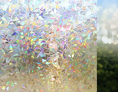 Film adhésif pour fenêtre décoratif repositionn...