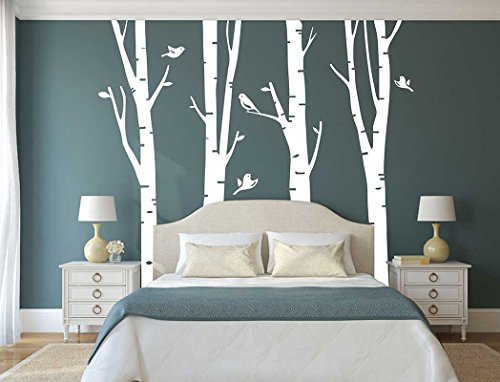 Blanc chambre stickers muraux pour enfants stic...