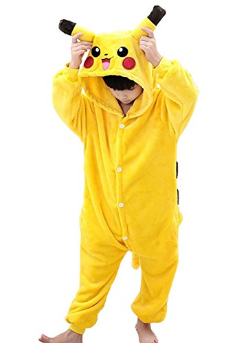 UDreamTime Enfant unisexe ensemble de pyjama motif animaux costume pikachu xxl 0711041517036 (0711041517036)