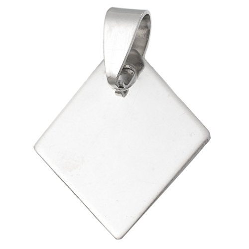 - 10pcs pendentif seul charm - pour lettrage - ...