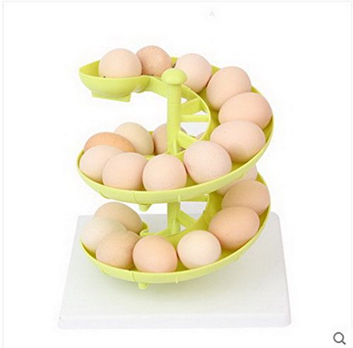 BLERA blera Cuisine fruits alimentaire Rangement multifonction DIY bac à œufs œufs Support, Vert 0711274924380 (0711274924380)
