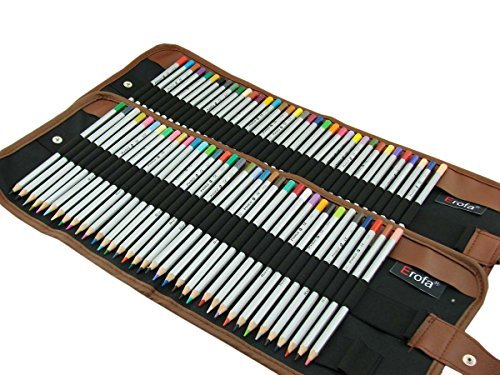 Erofa® Ensemble de 72 Crayons de couleurs profe...