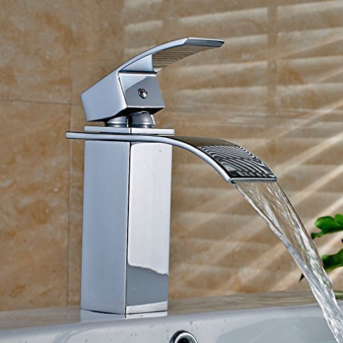 Mitigeur pour lavabo robinet à monocommande avec cascade pour cuisine et salle de bain 0711508215833 Auralum Mitigeur pour lavabo robinet à monocommande avec cascade pour cuisine et salle de bain 0711508215833 Auralum
