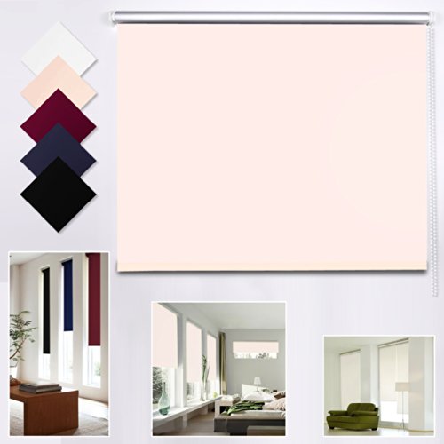 80 cm x 230 cm le store enrouleur jaune au beig...