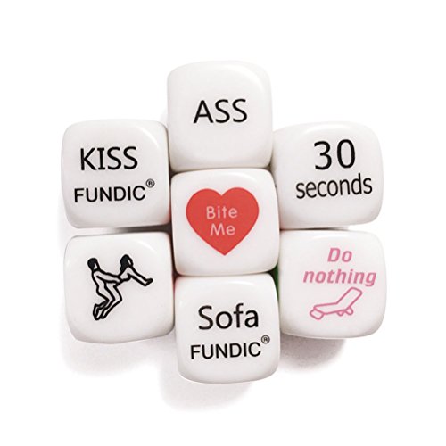 Fundic Dés de jouet adulte de plaisir romantique amour dés sexuel 0711508243607 (0711508243607)