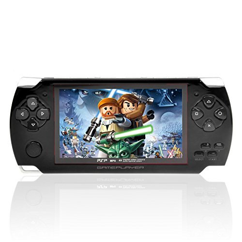 Gizga GIZGA® 4.3 Pouces Écran TFT MP5 Player 8Go Multimédia Game Player Caméra Enregistreur FM MP3 MP4 Supporte Micro carte SD jusqu'à 32G - Noir code EAN 0711707750869 