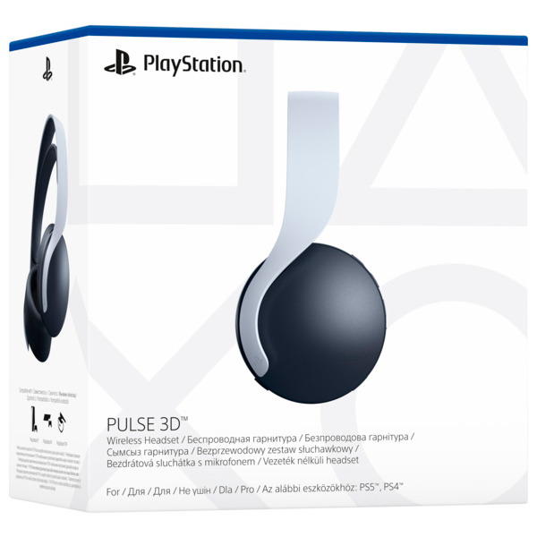 Casque micro sans fil Pulse 3D blanc - PS5
