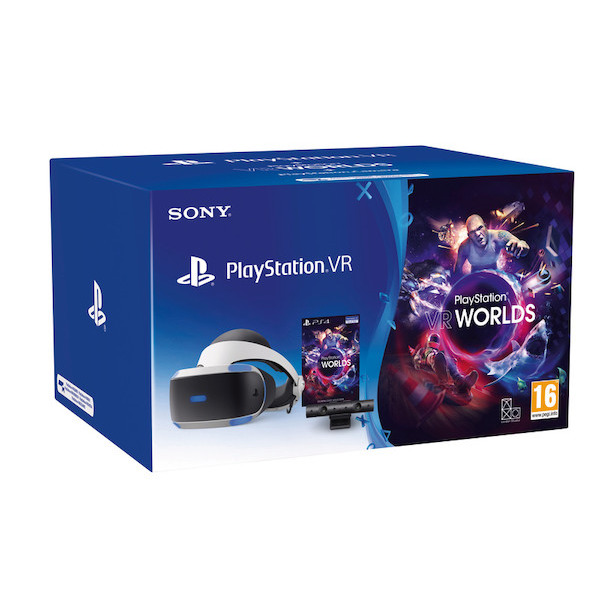 Casque Playstation VR + caméra V2 + jeu VR Worl...