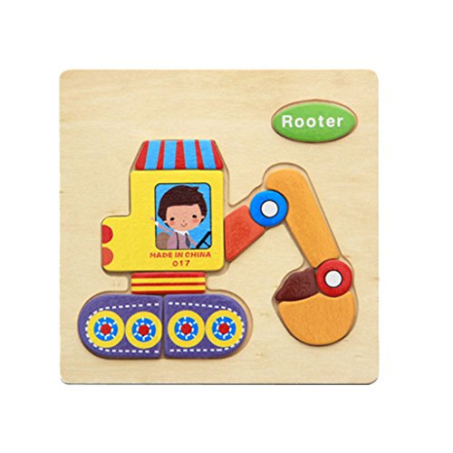 Puzzle en Bois Enfant Jeux éducatifs Jouets Cad...