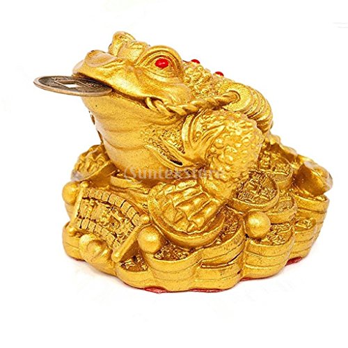Générique Feng Shui Fortune Chanceux Oriental Chinois Richesse Grenouille Crapaud Décor code EAN 0711746433280 