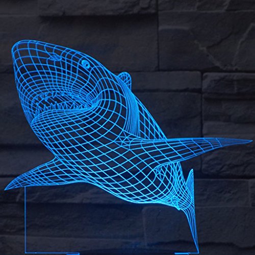 Changement 7-Couleurs Contrôle Tactile USB 3D I...