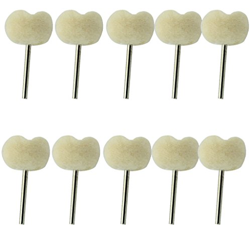 10pcs Polissage Tampon Lustreur Roue Brosse pou...