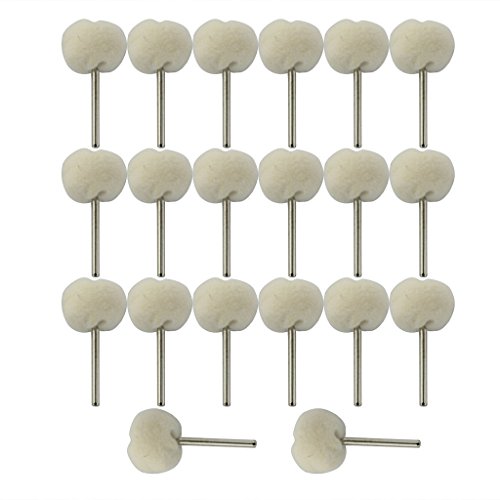 20pcs Polissage Tampon Lustreur Roue pour Acces...