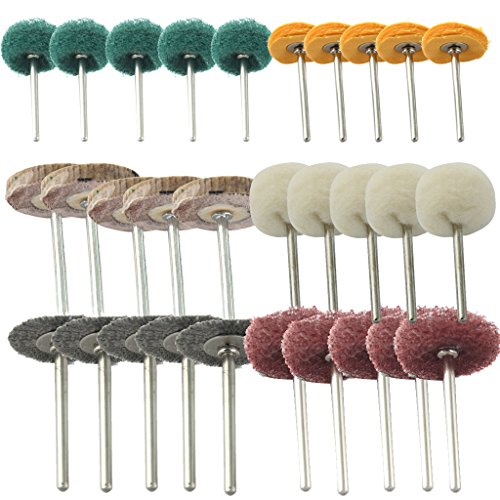 30pcs Polissage Brosses Pad de Polissage Roue M...