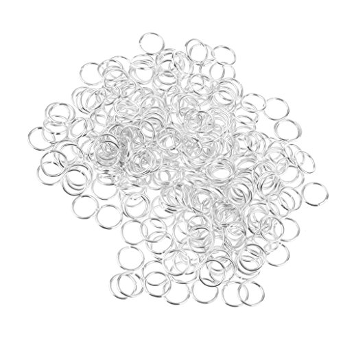 Générique 2000pcs 4mm Anneaux de Saut Ouverts Connecteurs Fabrication de Bijoux - d'Argent code EAN 0711746503167 