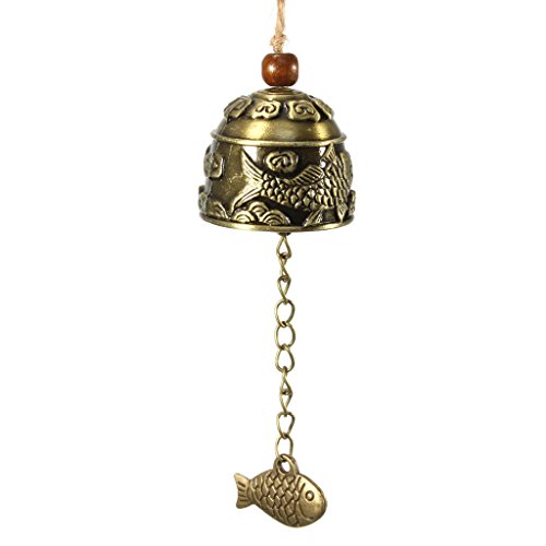 Poissons Chinois Cloche Feng Shui Bénédiction B...