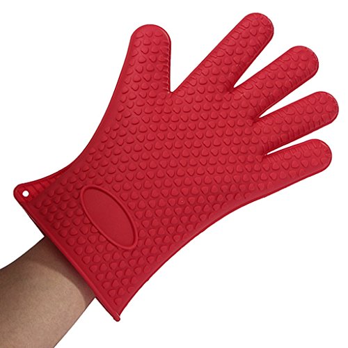 Gant de Cuisine Manique Silicone Imperméable An...
