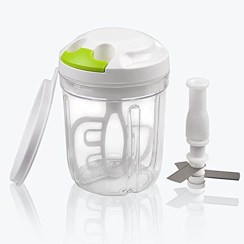 Hachoir manuel mixeur 750ml pour fruits et légu...