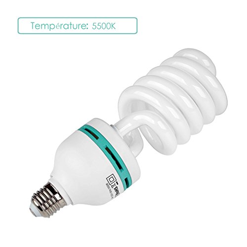 55w ampoule lumière du jour lampe fluorescent e...