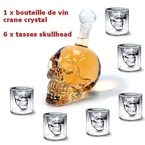 MVpower 320ML Bouteille de Vin Crane de Crystal...