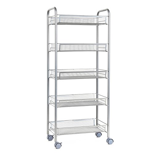 HOMFA Chariot de Cuisine Desserte de Rangement ...