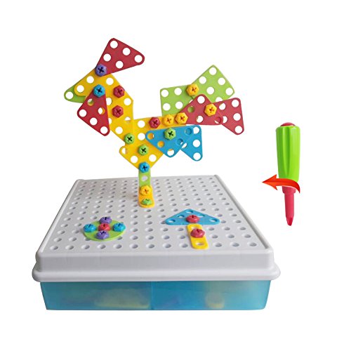 TLH Enfant Jeu De Construction 3D Assemblage Blocs Plastique Jouet Mosaïque Puzzle Briques Pour Garçon Fille 0712012663448 (0712012663448)