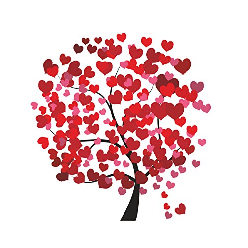 Blxecky Diy 5d diamant peinture point de croix broderie diamond painting kits salon chambre décoration autocollant mural,amativenesse(14x14inch) code EAN 0712217417310 